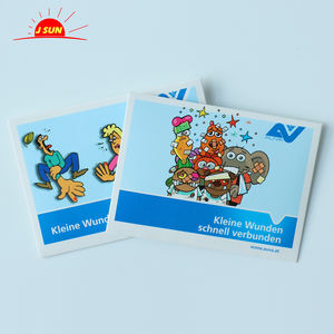 أنماط مختلفة من ضمادات الكرتون للأطفال بالجملة شريط ملون مرن لاصق ضمادات لطيفة مقاومة للماء - Product Image 2