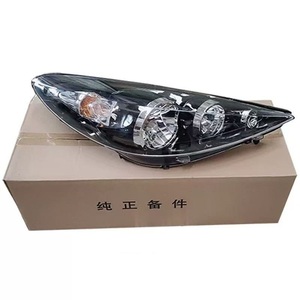 Phares <span class=keywords><strong>de</strong></span> voiture pour Peug-eot <span class=keywords><strong>207</strong></span> 2009-2013 9680131780 Noir Blanc une paire - Product Image 5