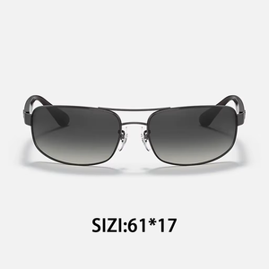 แว่นตากันแดดโพลาไรซ์สำหรับผู้ชายผู้หญิงทันสมัยดีไซน์ P3445สำหรับขับรถตกปลากรอบโลหะ UV400 - Product Image 1