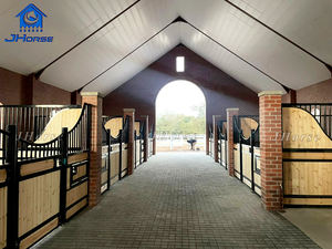 Portes d'écurie en bois de bambou pour chevaux d'étable d'intérieur de luxe européen pas cher Australie pour granges à chevaux - Product Image 6