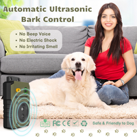 Dispositif anti-aboiement pour chien silencieux de 33 pieds, rechargeable, à ultrasons, avec 3 modes