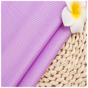 Tissu en maille jacquard extensible à motif écailles de poisson pour T-shirt de sport, séchage rapide, léger et respirant, vente en gros - Product Image 1
