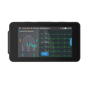 Tempo di registrazione di 7 giorni certificato CE/ISO approvato leggero registratore ecg di alta qualità