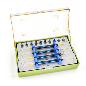 Kit d'outils de clinique dentaire (14 pièces) Ensemble de forets pour le levage du sinus maxillaire Instruments dentaires en acier avec source d'alimentation - Product Image 4