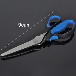 Colorido hogar tela <span class=keywords><strong>tijeras</strong></span> dentado cuchilla <span class=keywords><strong>tijeras</strong></span> de <span class=keywords><strong>costura</strong></span> <span class=keywords><strong>tijeras</strong></span> - Product Image 6