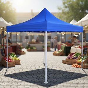 Carpa Plegable Impermeable de Alta Calidad para Exteriores de 10x10 pies, Carpa para Ferias Comerciales con Logotipo Personalizado para Eventos - Product Image 2