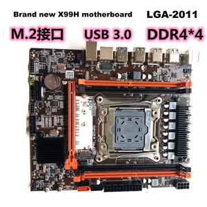 Iyi fiyat X99 anakart masaüstü X99H anakart E5 <span class=keywords><strong>CPU</strong></span> DDR4 ram M2 SSD için LGA-2011 anakart - Product Image 5