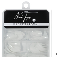 Faux ongles ovales français à couverture complète, extensions d'ongles en acrylique pour salon et DIY
