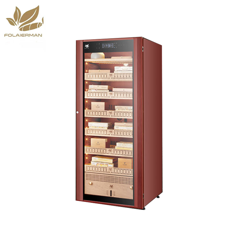 Smart Cigar Humidor with Wi-Fi and Digital Temperature Control