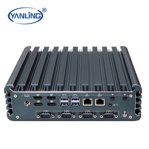 Mô hình mới nhất 4 COM RS232 RS485 nhúng PC Mười lõi công nghiệp PC - Product Image 1