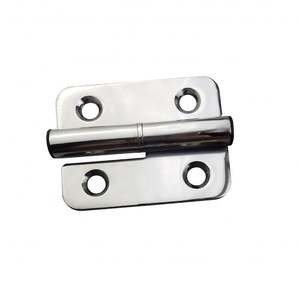 Bisagras de acero inoxidable desmontables y extraíbles de cuatro pulgadas con superficie pulida de espejo utilizada para puertas de armarios de cocina de caja de herramientas - Product Image 2