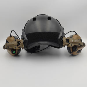 DFA04 Auriculares Tácticos con Cancelación de Ruido, Accesorios para Casco, Kit de Adaptación para Riel Guía, Soporte para Auriculares Ajustable en Múltiples Ángulos - Product Image 2