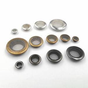 Fourniture d'œillets en maille métallique de laiton respirants pour sacs à chaussures et accessoires vestimentaires, diverses spécifications avec techniques de placage - Product Image 1