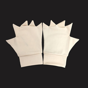 Gants de rééducation demi-doigts élastiques à soutien compressif pour l'entraînement articulaire, le sport et la protection physique - Product Image 1