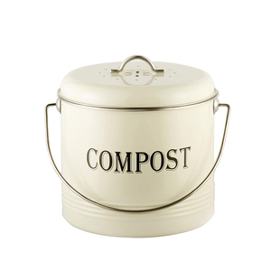 Rust Proof and Leak Proof Non Smell Filters Kitchen Countertop Farmhouse Kitchen Compost Bin