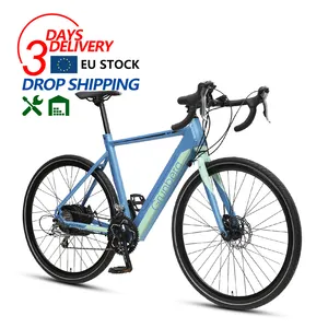 TXED Stock pronto 48V 500W bicicleta de estrada elétrica de 20 velocidades e bicicleta