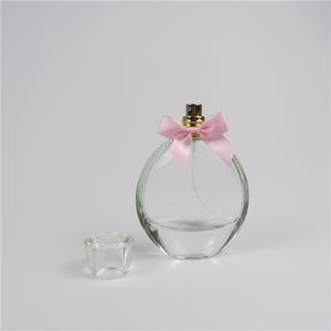 Flacone di Profumo Premium in Vetro Trasparente da 100 <span class=keywords><strong>ml</strong></span> con Fiocco Rosa - Product Image 4