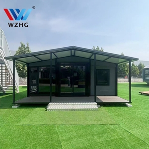 Casa Container Espandibile Modulare in Acciaio e Legno da 20 Piedi per Ufficio, Camera da Letto, Villa, Hotel, Centro Commerciale o Negozio - Product Image 1