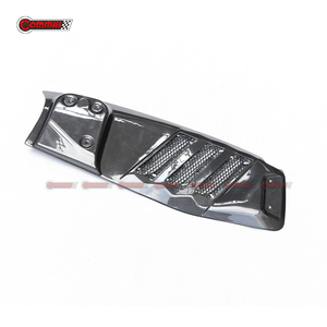 Cubiertas de Ventilación para el Capó Trasero de Fibra de Carbono Seca para Ferrari F8, Estilo OEM, Accesorios para Vehículos - Product Image 6