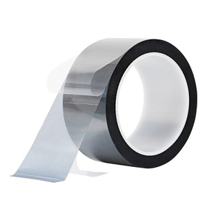 Antistatic Double-Sided Tape 0.09mm Thick Silver High Temperature Resistant For Electronics Isolation - Product Image 1