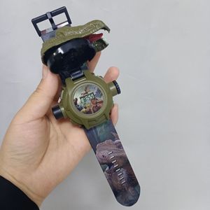 Reloj de Dinosaurio para Niños Más Vendido con Proyector Juguetes de Jurassic <span class=keywords><strong>World</strong></span> Proyección Educativa <span class=keywords><strong>T</strong></span>-<span class=keywords><strong>Rex</strong></span> Reloj Electrónico - Product Image 5
