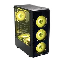 Caja de Ordenador Pcooling OEM, Chasis de Escritorio, Bajo MOQ, Caja de PC Mini ITX, Precio de Fábrica, Caja de PC para Juegos con LED