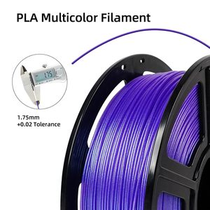 FLASHFORGE 1.75mm multicolore caméléon PLA imprimante 3D Filament rapide changement de couleur lumière matériel d'impression 3D Compatible la plupart des 3D - Product Image 3