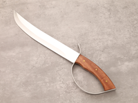 Sabre à champagne avec manche en bois et coffret cadeau en bois, ouvre-bouteille à champagne, couteau à vin mousseux, couteau à champagne