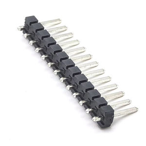 YZTECH ขั้วต่อพิน DIN ระยะห่าง 3.96 มม. แถวเดียว แบบตรง SQ1.14 มม. สูง 3.2 มม. 1*13P หน้าสัมผัสทองเหลือง 7A สำหรับแผงวงจรพิมพ์ LCP - Product Image 1