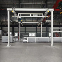 Système de levage flexible KBK pour atelier 1T 2T 3T, type combiné extensible avec chaîne et palan manuel en option