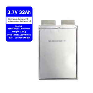 เซลล์ลิเธียมโพลิเมอร์แบบแท่งปริซึม 3.2V 8Ah ค่ากระแสไฟฟ้าสูง สำหรับรถยนต์และรถจักรยานยนต์ - Product Image 2
