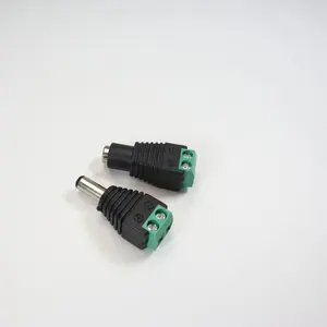 DC5.5*2.1mm Jack Adapter Connector Male Female DC Power Plug Connector For LED Strip