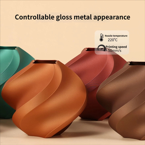 OEM <b>3D</b> <b>Printer</b> PLA Filament Metal Color 1.75mm High Dimensional Accuracy <b>3D</b> Printing Material - Product Image 4