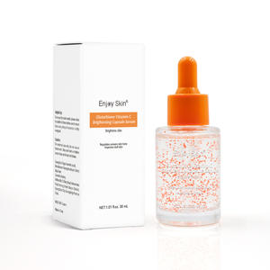 Logotipo personalizado Vegan Face Skin Soro Vitamina C PDRN Peptídeo Anti-Rugas Clareamento Hidratante Colágeno Cápsula Soro - Product Image 3