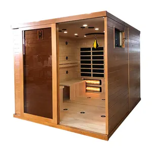 Canada Luxury Popular Home indoor 3-4 person hot yoga far infrared sauna room