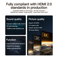 Mindpure Aktives Langes HDMI-Kabel 4K 60Hz Engineering-Qualität mit Signalverstärker 10m 20m 25m 30m 19+1 OFC-Kern für Bildschirmspleißen
