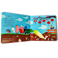 Actividad creativa personalizada de fábrica, rimas infantiles, libro de sonido personalizado para niños, libros parlantes para niños pequeños