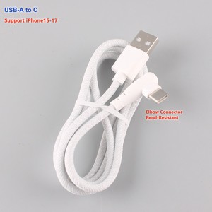 Cable USB <span class=keywords><strong>A</strong></span> <span class=keywords><strong>a</strong></span> Tipo-<span class=keywords><strong>C</strong></span> Trenzado, Carga Rápida de 3A, Material de Nailon Resistente <span class=keywords><strong>a</strong></span> la Flexión, para Teléfono Móvil y Banco de Energí<span class=keywords><strong>a</strong></span>, 1m/1.5m/2m - Product Image 4