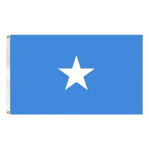 Pronto para enviar bandeiras nacionais de diferentes países Bandeira somaliana, bandeira nacional personalizada de países de qualquer tamanho Somália