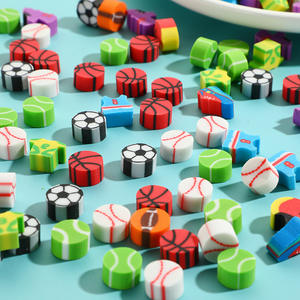 Lot de gommes à effacer en forme de dessins animés, sûres et durables, pour les <span class=keywords><strong>devoirs</strong></span> des enfants et les cadeaux de fête - Product Image 6