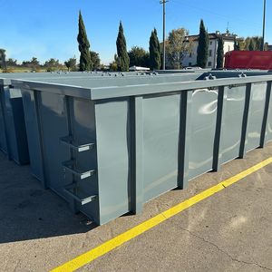 Wholesale Direct Sales Risesun High Quality Low Noise Construction Waste Collection Hook Lift <b>Bin</b> for Disposal - Product Image 4