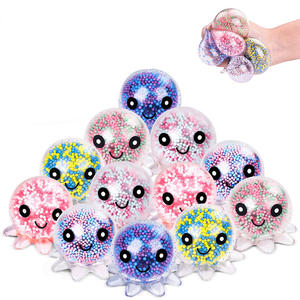 Pelotas Antiestrés de TPR con Forma de Pulpo para Adultos, Lindas y Divertidas, para Aliviar el Estrés, Pelotas Blanditas para Apretar, Ideales para Recuerdos de Fiestas de Cumpleaños - Product Image 3