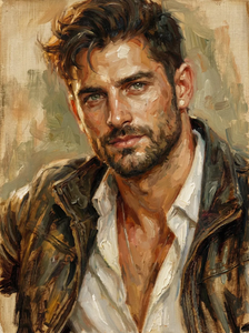 Retrato Personalizado a Partir <span class=keywords><strong>de</strong></span> Foto |   Pintura al Óleo Realista, Estilo <span class=keywords><strong>de</strong></span> <span class=keywords><strong>Arte</strong></span> Clásico - Product Image 3