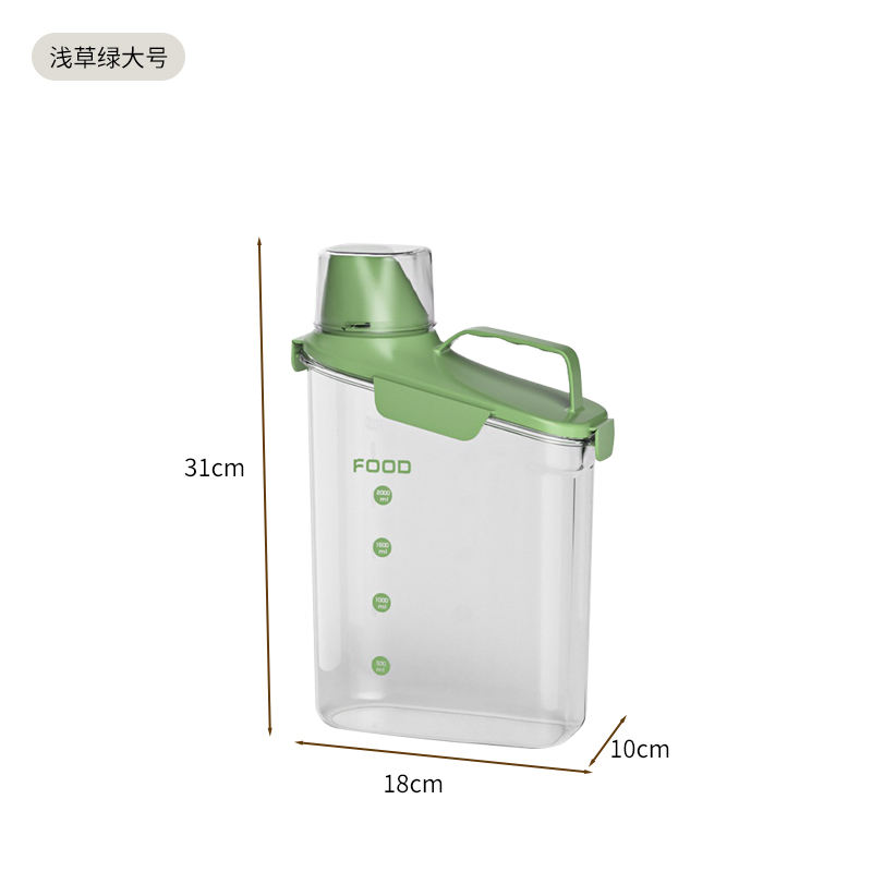 สีเขียว + 2.8L ใส