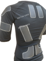 Sous-vêtements d'entraînement EMS intelligents avec technologie d'électrodes sèches, combinaison de stimulation musculaire anhydre