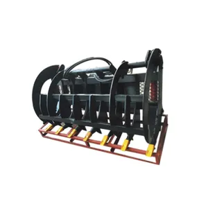 Fork Grapple Bucket, Grapple for skid steer loader