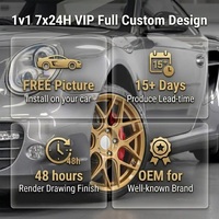 Jantes en fibre de carbone HR E 300 personnalisées, roues centrales forgées 20" 21" 22" 23" pour Benz BMW Audi Porsche Maybach Volvo Range Rover Tesla