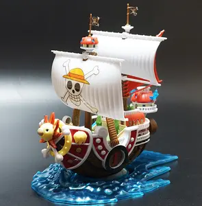 海盗白胡子海军山克万里阳光梅丽梅丽尔组装人物收藏积木玩具