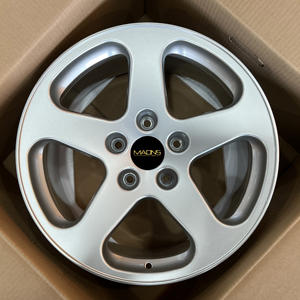 REP 911F 17/18/19 인치 엇갈림 5-130 71.6 실버 광택 중국 낮은 MOQ 포르쉐 RUF에 대 한 맞춤형 단조 합금 휠 림 - Product Image 1