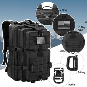 Tidewe Travel Storage Sport Tactical Range Ed40 <span class=keywords><strong>Mochila</strong></span> <span class=keywords><strong>50</strong></span> <span class=keywords><strong>Litros</strong></span> Negro Impermeable Con Usb - Product Image 4